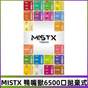 MIST X 鴨嘴獸6500口拋棄式電子煙#台灣現貨#